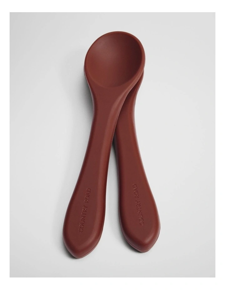 Lumi Kids Cutlery Set in Marsala image 2