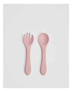 Lumi Kids Cutlery Set in Lotus
