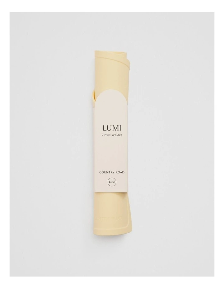 Lumi Kids Placemat in Lemonade image 3