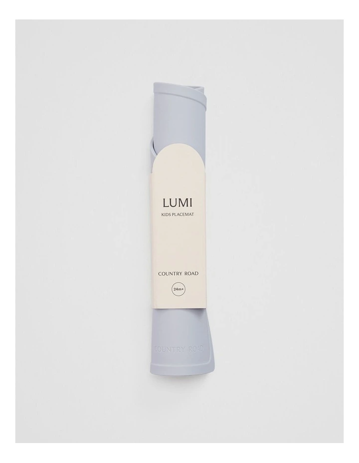 Lumi Kids Placemat in Ciel Blue image 3