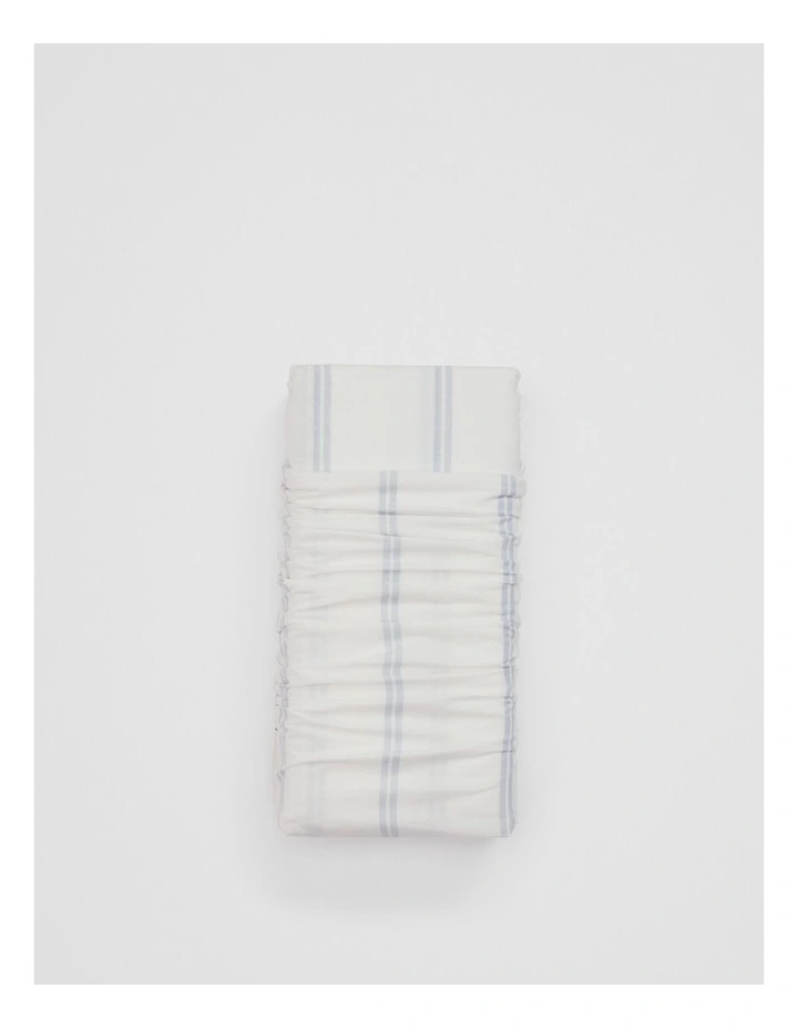 Goldie Australian Cotton Bassinet Sheet in Ciel Blue image 2