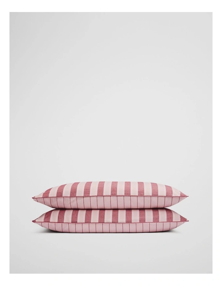 Mavi Standard Pillowcase Pair in Bud image 1