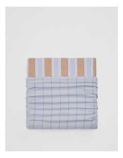 Mavi Double Quilt Cover in Ciel Blue