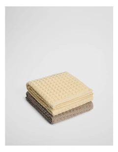 Meeka Australian Cotton Tea Towel Pack Of 2 in Yarrow