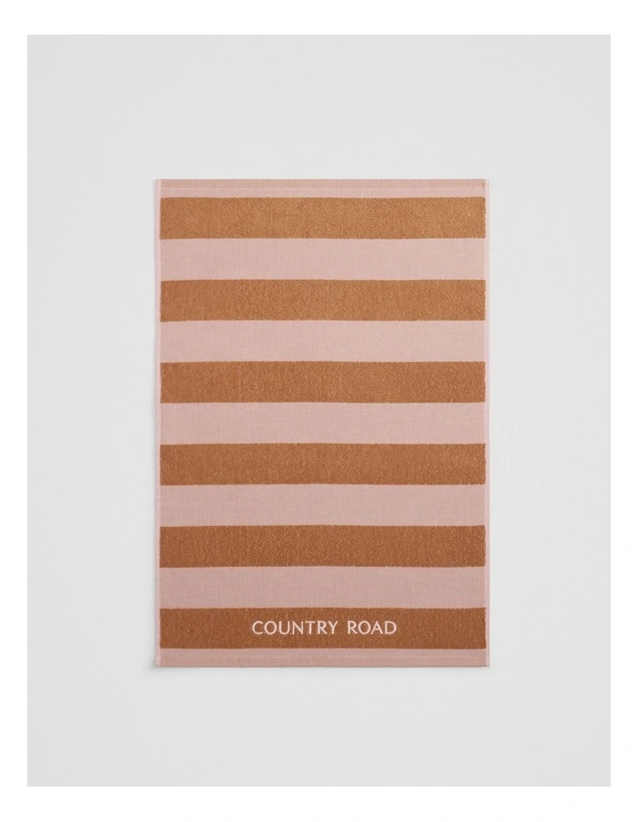 Franklin Australian Cotton Tea Towel in Umber image 3