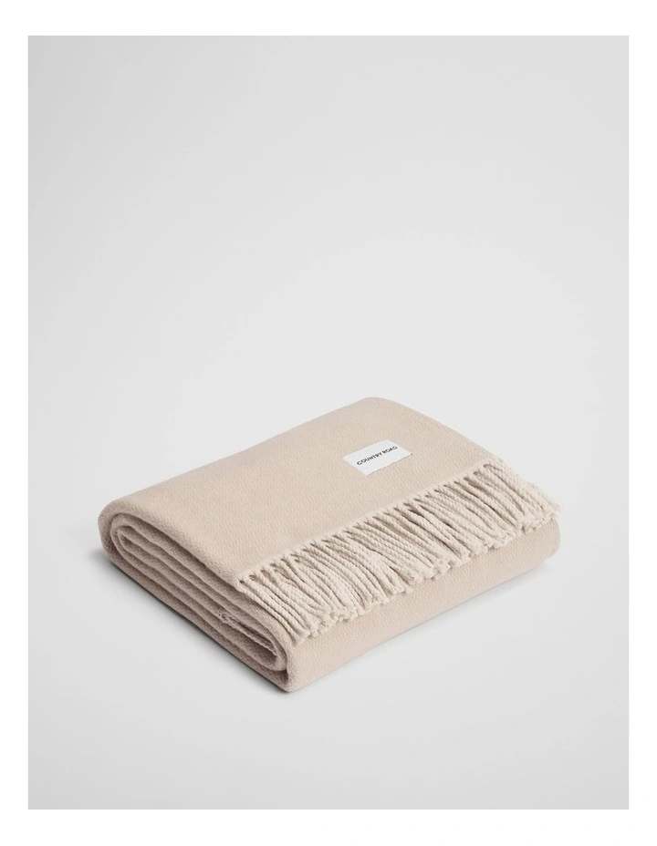 Selina Throw in Pebble image 2