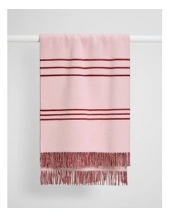 Mardie Wool Throw in Bud