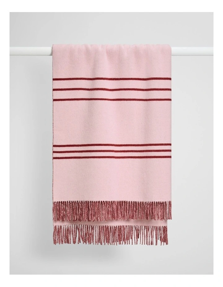 Mardie Wool Throw in Bud image 1