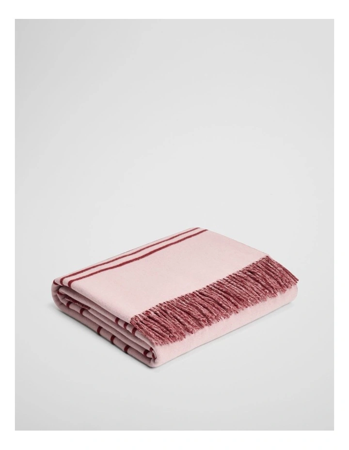 Mardie Wool Throw in Bud image 3