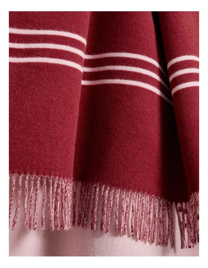 Mardie Wool Throw in Bud image 4