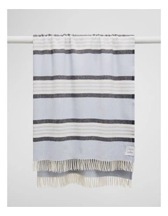 Moya Waverley Throw in Ciel Blue