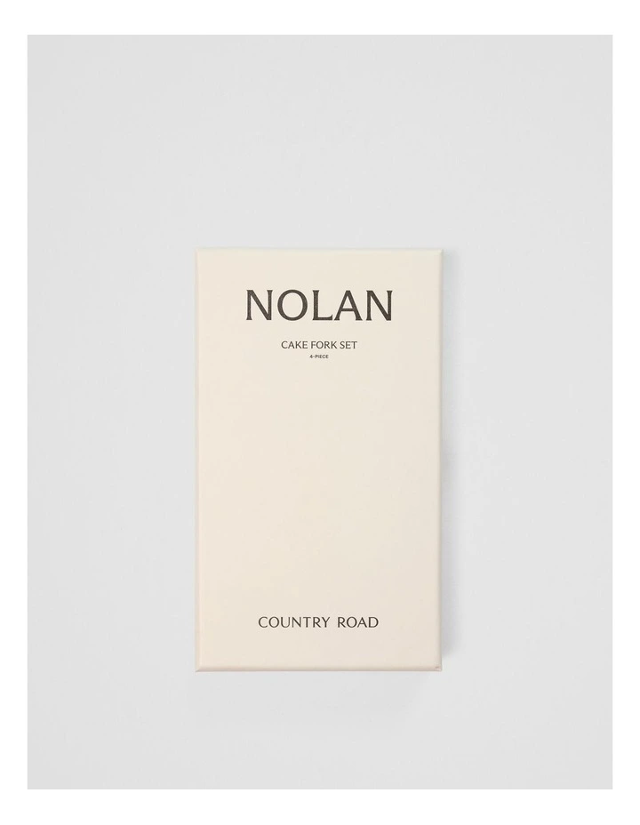 Nolan Cake Fork Set Of 4 in Soft Gold image 3