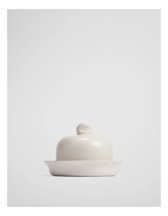 Olinda Butter Dish in Natural