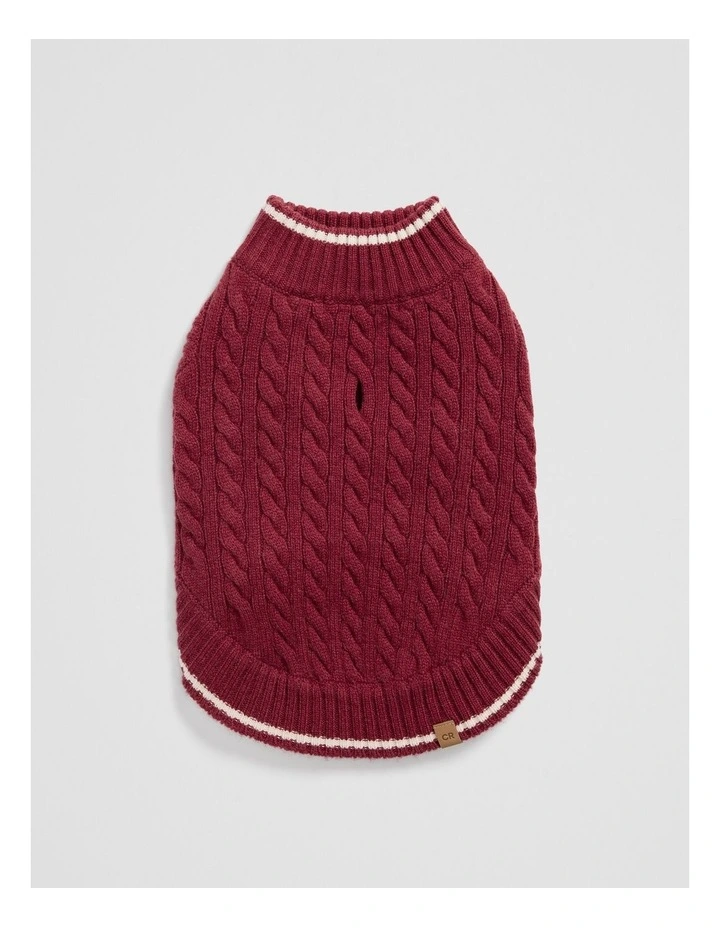 Henderson Jumper in Carmine image 1