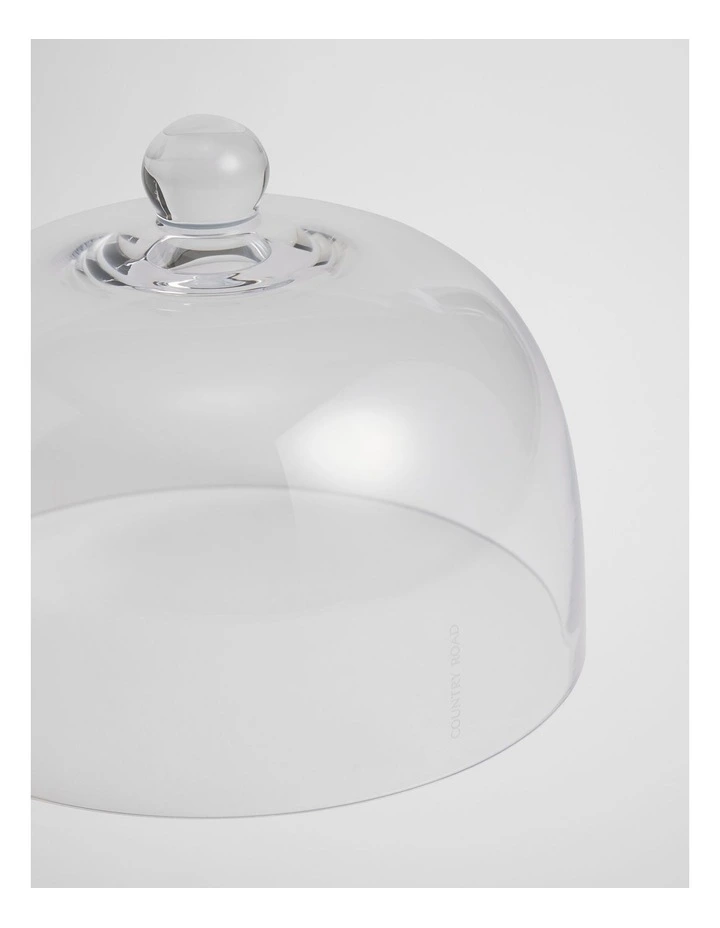 Theo Small Glass Dome in Clear image 2