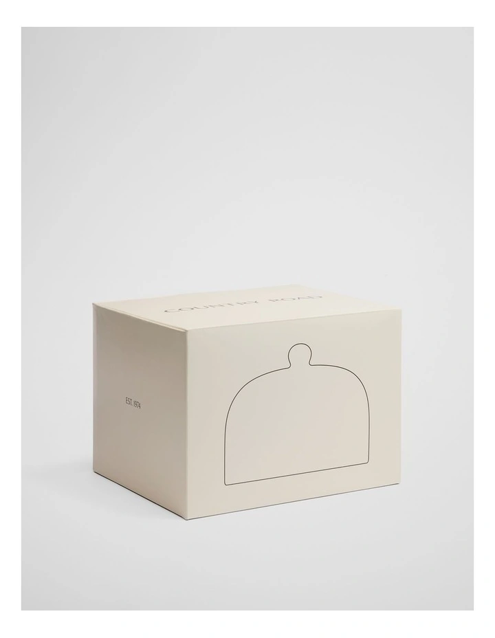 Theo Small Glass Dome in Clear image 3