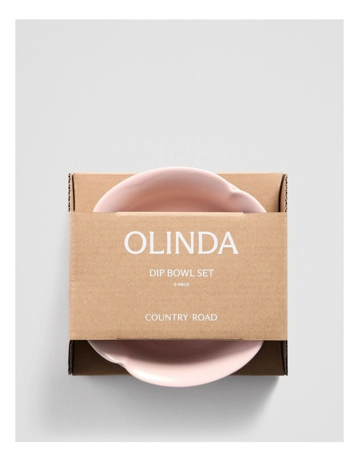 Olinda Dip Bowl Set Of 3 in Bud image 4