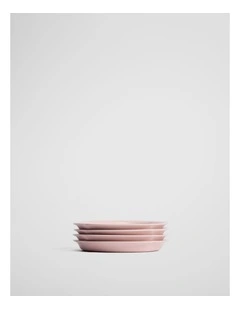 Olinda Cake Plate Set Of 4 in Bud