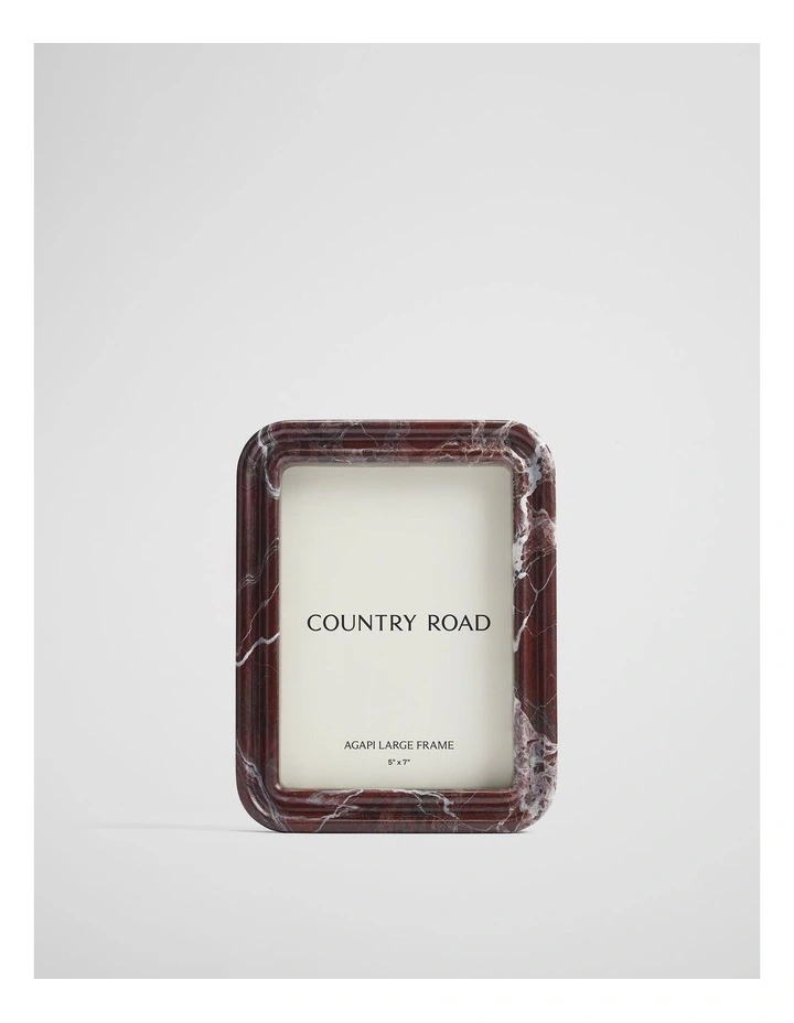 Agapi Large Frame in Carmine image 1