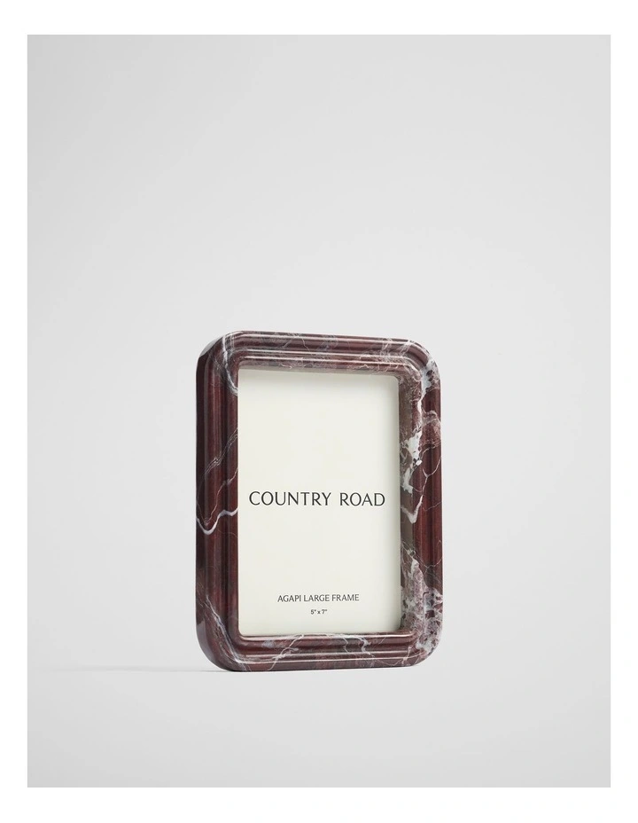 Agapi Large Frame in Carmine image 3