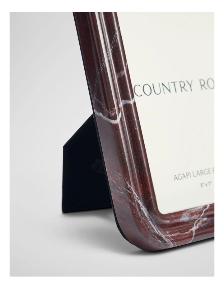 Agapi Large Frame in Carmine image 5