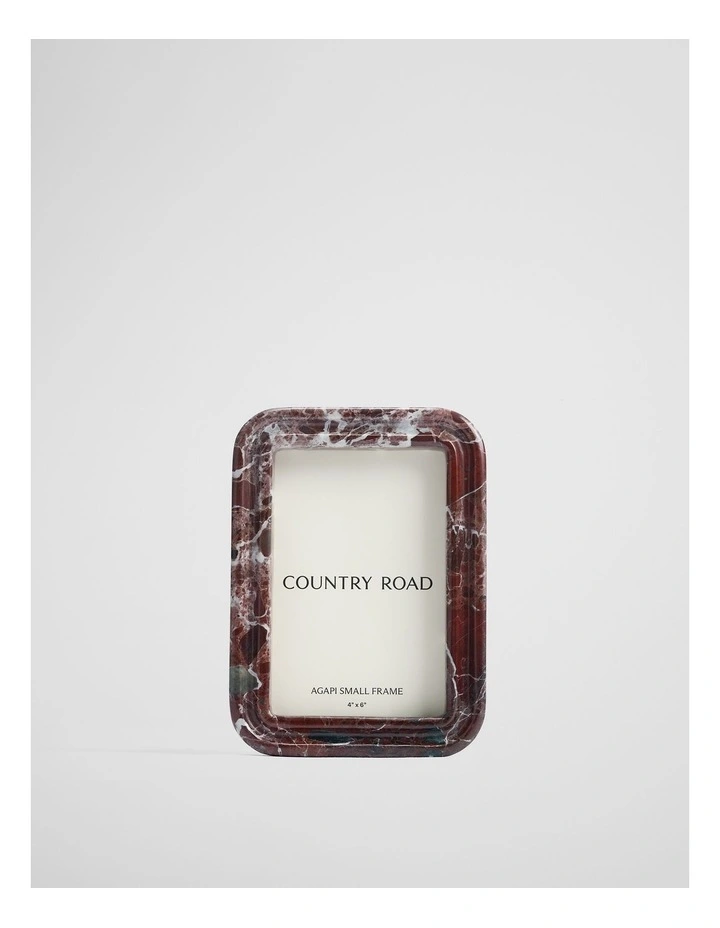 Agapi Small Frame in Carmine image 1