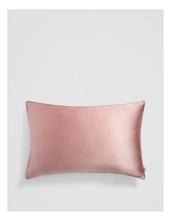 Silk Linen Pillowcase in Musk image 1