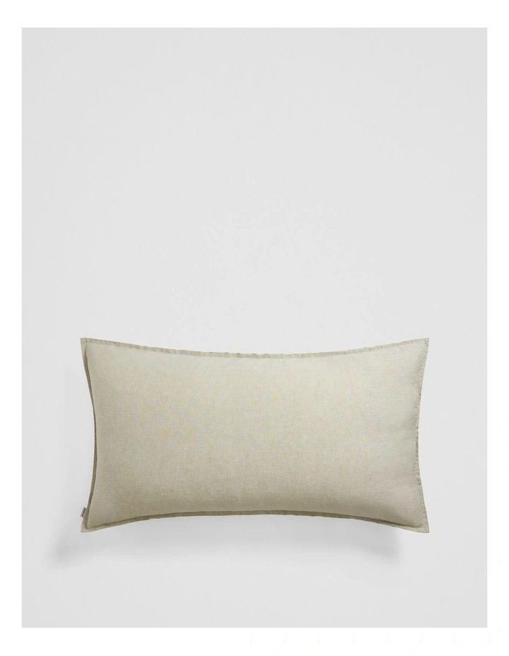 Abi King Pillowcase Pair in Acacia image 4