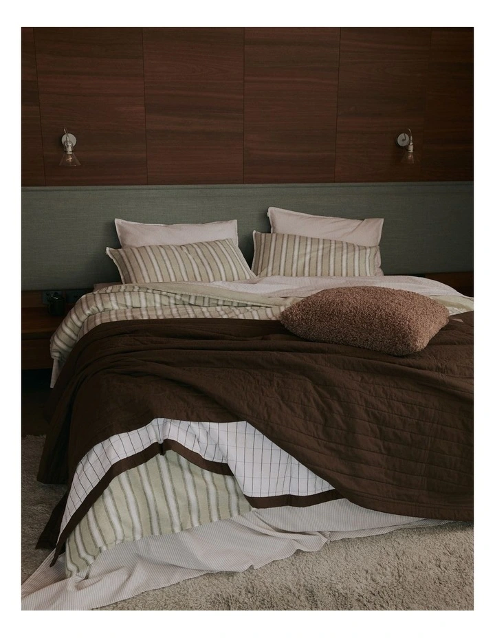 Abi King Quilt Cover in Acacia image 2