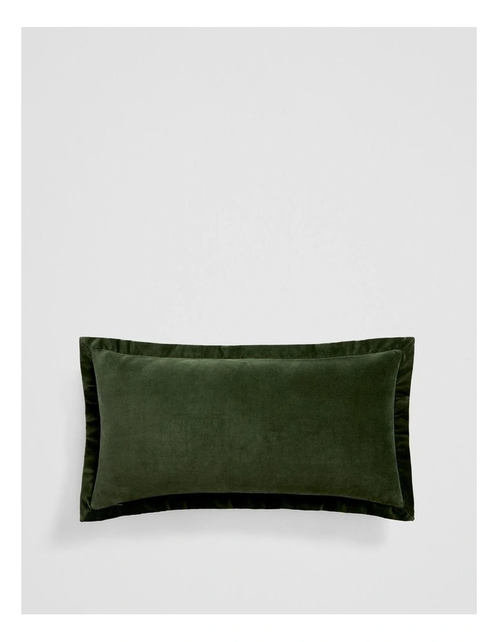 Elm 40x80 Cushion in Dark Olive image 3
