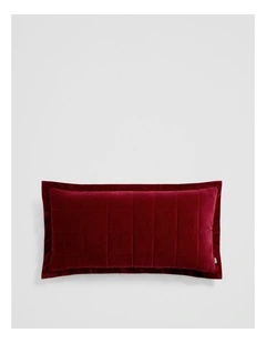 Elm 40x80 Cushion in Carmine