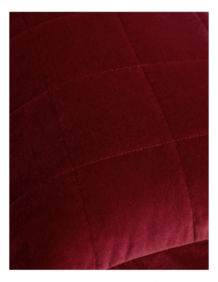 Elm 40x80 Cushion in Carmine image 2