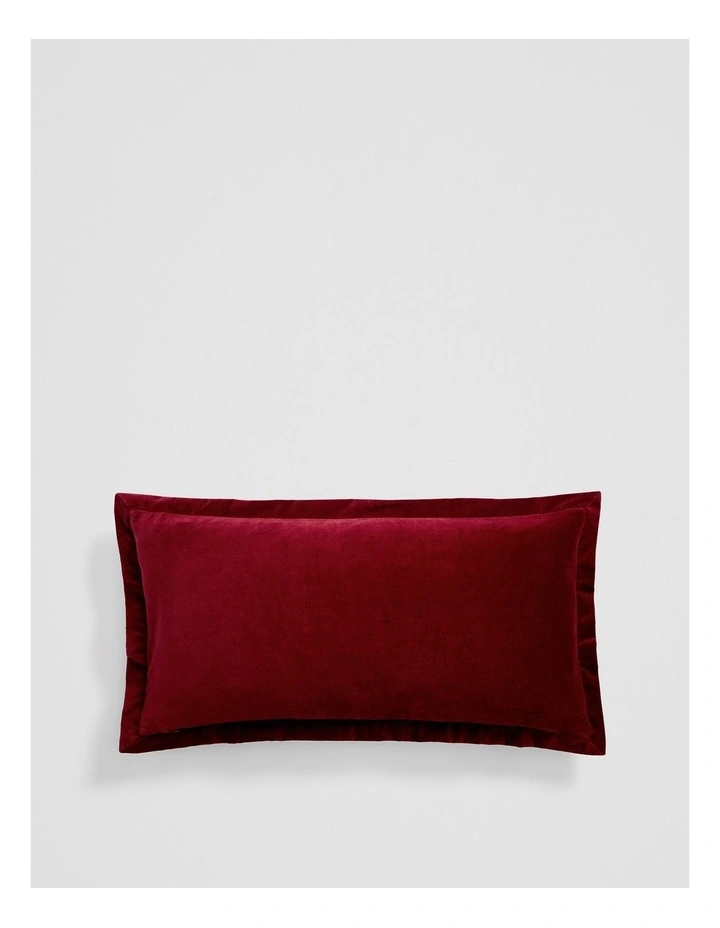 Elm 40x80 Cushion in Carmine image 3