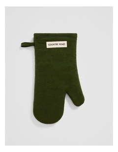 Bruny Oven Mitt in Dark Olive