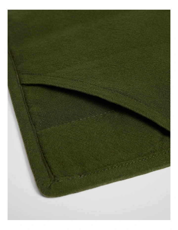 Bruny Pot Holder in Dark Olive image 3