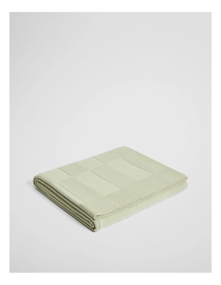 Minette Australian Wool Throw in Acacia image 2