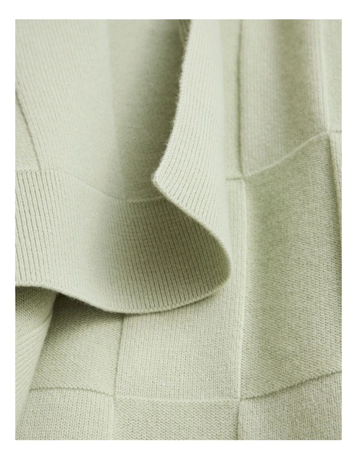 Minette Australian Wool Throw in Acacia image 3