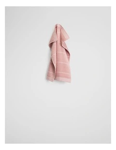 Blake Australian Cotton Hand Towel in Bud