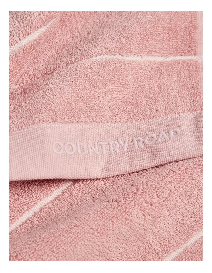 Blake Australian Cotton Hand Towel in Bud image 2