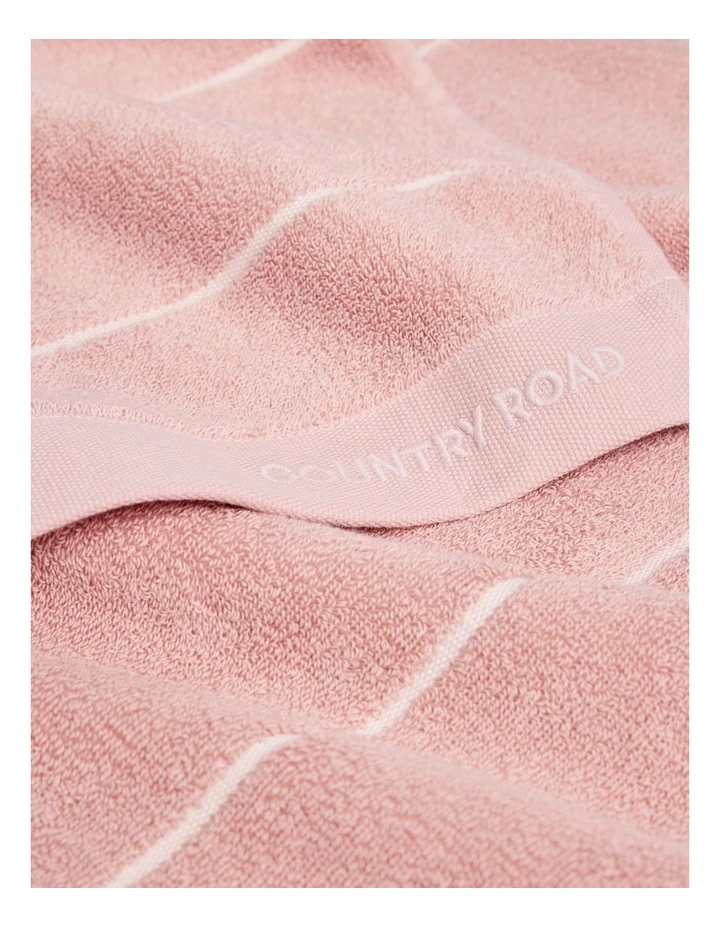 Blake  Australian Cotton Bath Towel in Bud image 2
