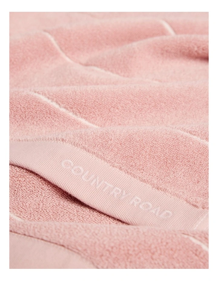 Blake  Australian Cotton Bath Sheet in Bud image 2