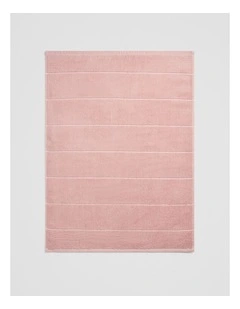 Blake Australian Cotton Bath Mat in Bud