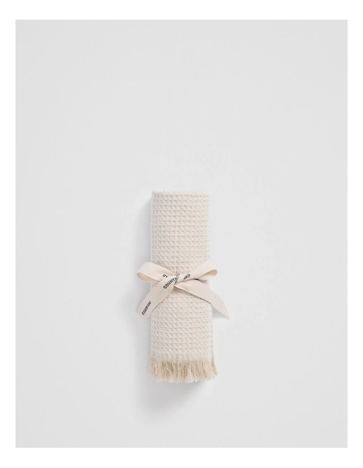 Allonah Australian Cotton Hand Towel in White image 1