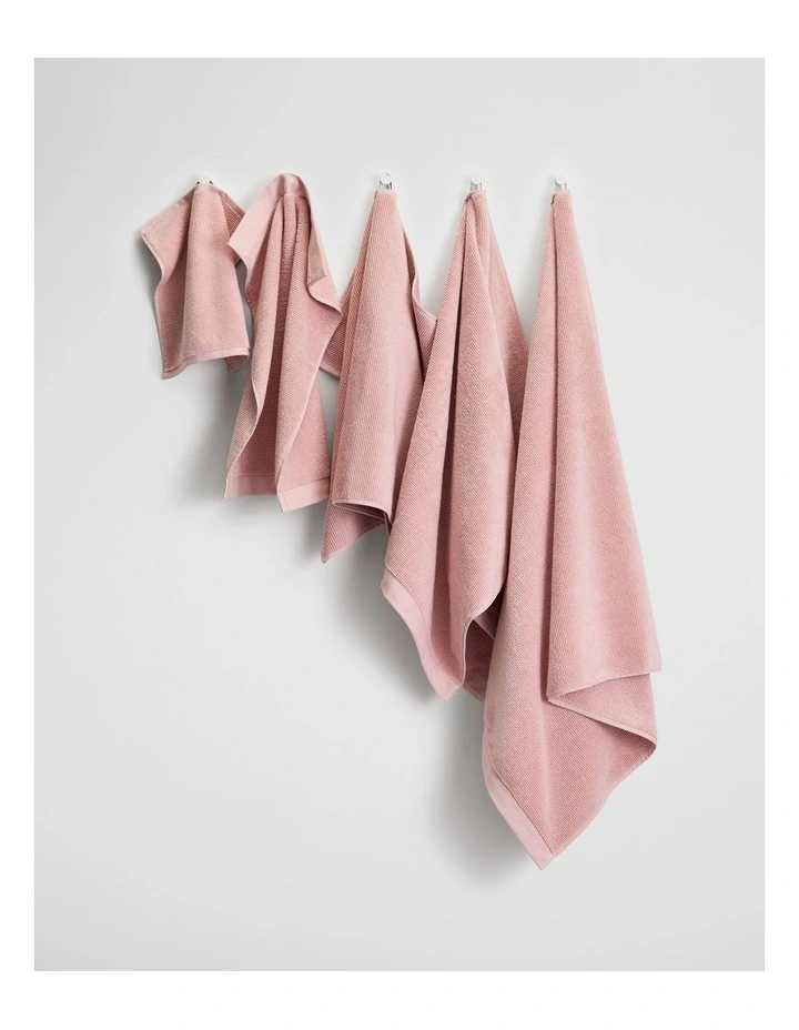 Mara Australian Cotton Hand Towel in Bud image 3