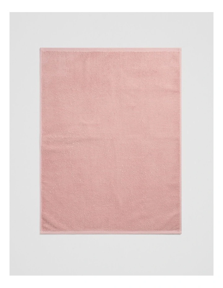 Australian Cotton Mara Bath Mat in Bud image 1