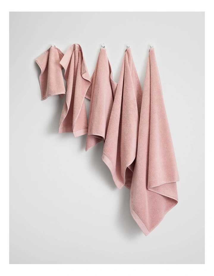 Australian Cotton Mara Bath Mat in Bud image 3