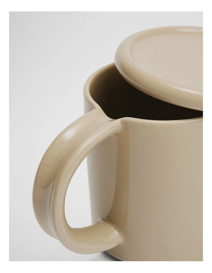 Myles Mug & Coaster Set in Sand image 3