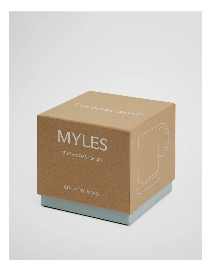 Myles Mug & Coaster Set in Ripple image 4
