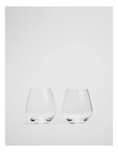 Blaire Tumbler Set Of 2 in Clear