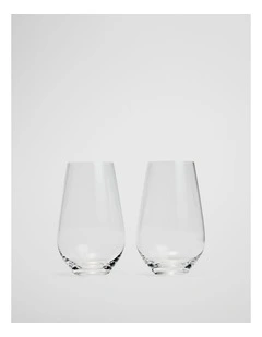 Blaire Highball Set Of 2 in Clear